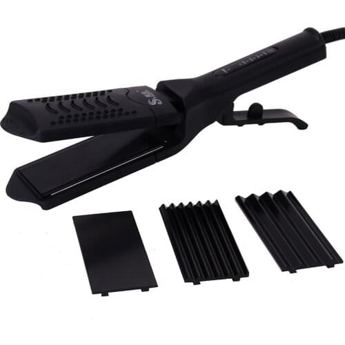 Professional Hair Curling Iron Four-speed thermostat Ceramic Triple Barrel Hair Curler Irons Curly hair straightening Hair Style