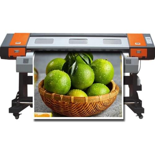 Large format printer 1.6m roll to roll outdoor eco solvent printer one xp600 good price sticker printing machine