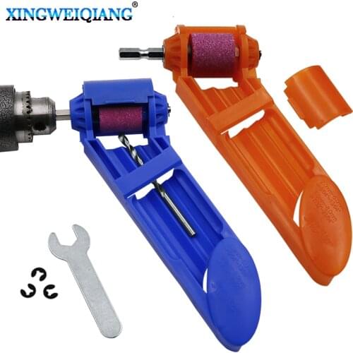 1set Corundum Grinding Wheel Drill Bit Sharpener Titanium Drill Portable Drill Bit Powered Tool Parts