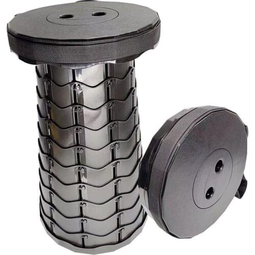 Outdoor Furniture Retractable Stool Chairs Portable Stool Lounge Folding Chair Camping Stool Foldable Convenient Fishing Chair