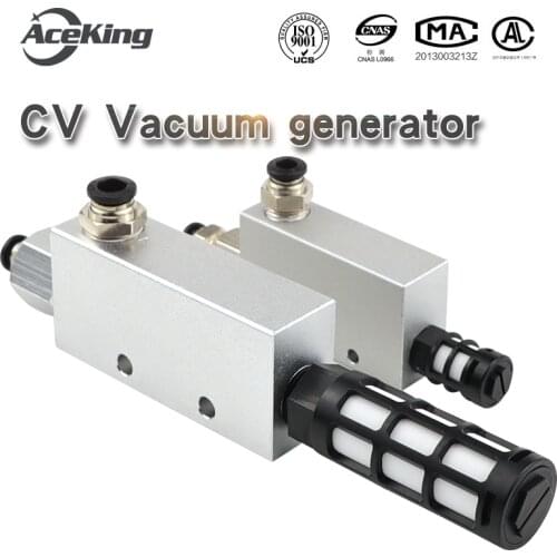 Vacuum generator ACV/CV/ cv-10hs 20HS 25HS vacuum generator suction cup negative pressure control vacuum valve 15/20/25hs