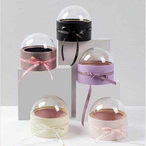 1pcs/lot Christmas paper apple candy 13x13cm gift box party for christmas box Girl birthday gift box party birthday decoration