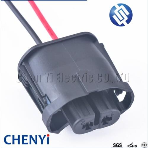 2 Pin Auto waterproof connector fog lamp H8 bulb plug F18 E60 car bumper lamp plug harness wire connector for BMW X1 X3 X5X6