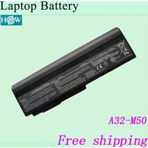Notebook Battery For ASUS N61 N61J N61D N61V N61VG N61JA N61JV N53 M50 M50s N53S N53SV A32-M50 A33-M50 Laptop