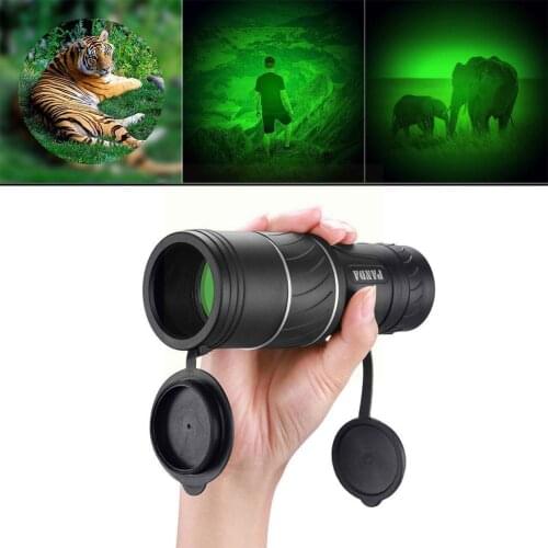 Hunting Night Vision Binoculars Professional Powerful Hiking Night Low HD Light 40X60 Pocket Telescope Day W1N2