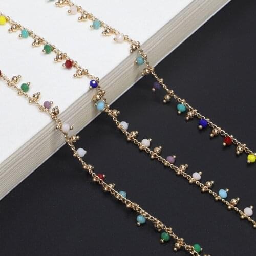 Glasses Chain Fashion Color acrylic Bead Chain Mask Glasses Chain Anti-drop Lanyard Sunglasses Glasses Chain