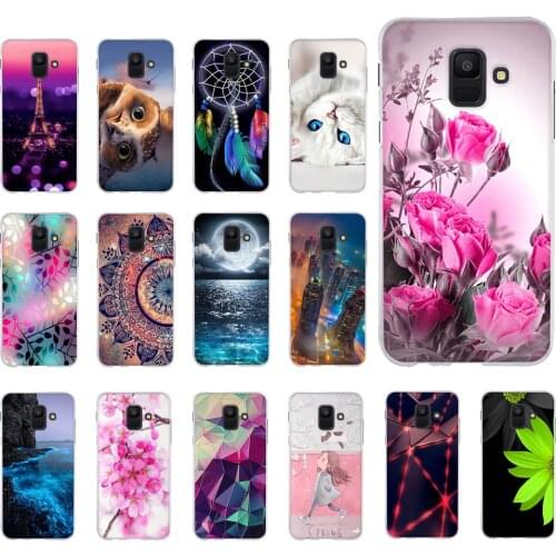 TPU Case for Samsung Galaxy A6 2018 A600 A600F SM-A600F Soft Silicone Back Cover for Samsung Galaxy A6 2018 Cover Shells Fundas