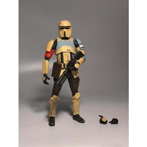 Original Bandai Star wars SHF shoretroopers anime action & toy figures model toys for children no box