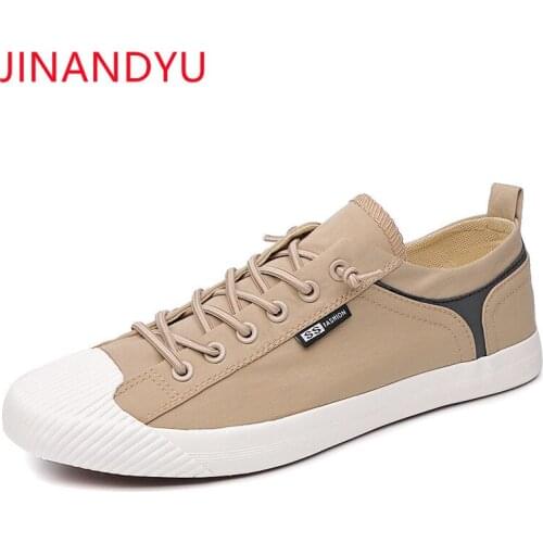 Round Toe High Quality Mens Canvas Shoes Flat Solid Summer Male Casual Shoes Lace Up Breathable Male Flat Casual Sneakers Man