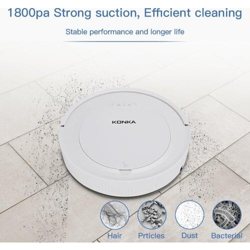 KONKA 1800PA Multifunctional Sweeping Robot Three-in-one Automatic Charging Intelligent Sweeping Robot Wet And Dry Sweeping Va