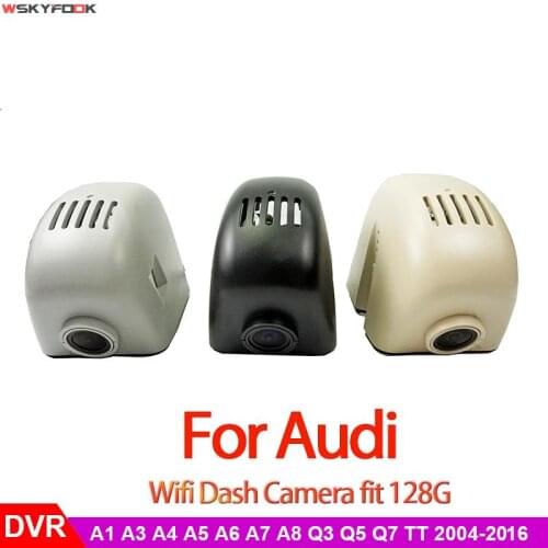 Novatek 96672 Car Wifi DVR 1080P Dashcam For Audi A1 A3 A4 A5 A6 A7 A8 Q3 Q5 Q7 TT 2004-2016 By APP Control