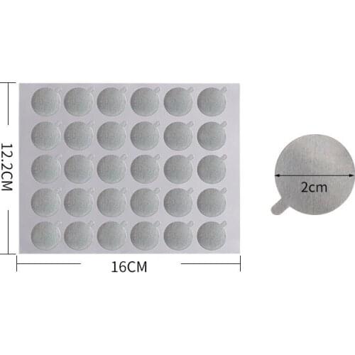 Disposable Eyelash Glue Holder Pallet Waterproof Sticker Paper Eyelash Extension Glue Pad Stand On Eyelash Jade Stone Cosmetic M