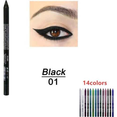 Eyeliner Waterproof Long Lasting Professional Quick-drying Eye Liner Makeup Korean Cosmetics Tools Maquillaje Easy To Use TSLM1