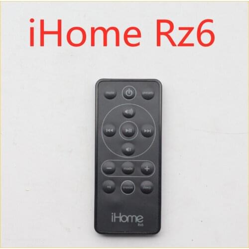 Remote Controller for IHome Rz 6 Controle Telecommande Remote Control Teleconamdo