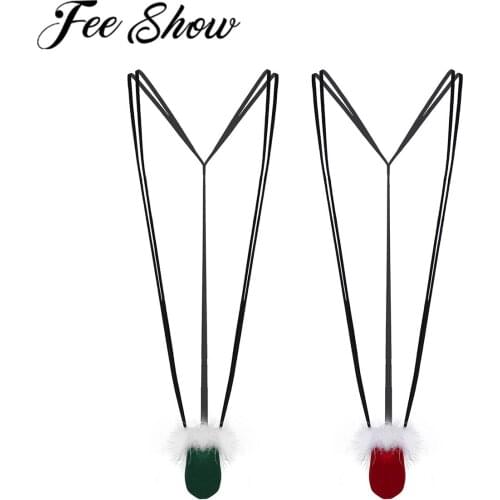 Sexy Male Mens G-String Thong Christmas Briefs Underwear Underpants Briefs Lingerie Panties Mankini Mini Micro Bikini Swimsuit