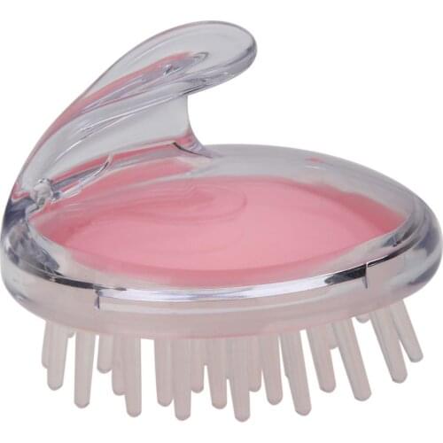 Silicone Head Body Scalp Massage Brush Comb Shampoo Hair Washing Comb Shower Brush Bath Spa Slimming Massage Brush