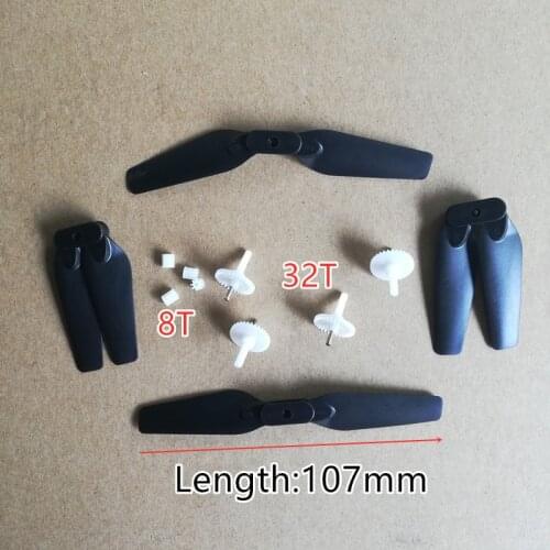 Foldable Quick Release Propeller Props Blade Set 4Pcs for E58 S168 JY019 RC Drone Quadcopter