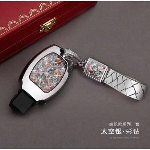 Alloy Special Diamond Car Key Cover key Case For Mercedes Benz A AMG C180 CLK E260L CLA CLS R S320 SLK S400 GLK GLA