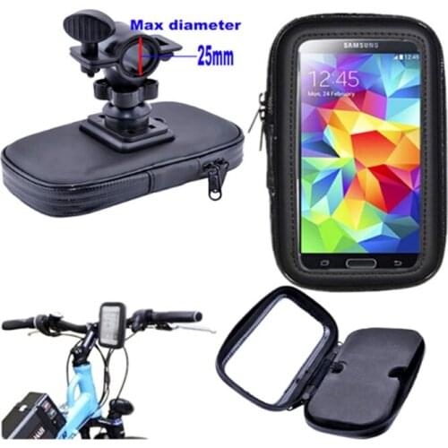 Bicycle Bike Mobile Phone Holder Waterproof Touch Screen Case Bag For Samsung Galaxy S6 EDGE+ S6 Edge Plus/S7 edge/Note7/C7 Pro