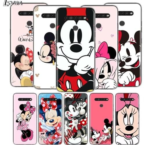 Funny Mickey Minne For LG V60 V50S V50 G8X G8S G8 G7 ThinQ 5G K61 K51S K41S K30 K20 Q60 Q9 Soft Phone Case