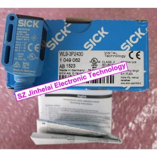 100%Authentic original WL9-3N2230, WL9-3P2230 SICK Photoelectric switch