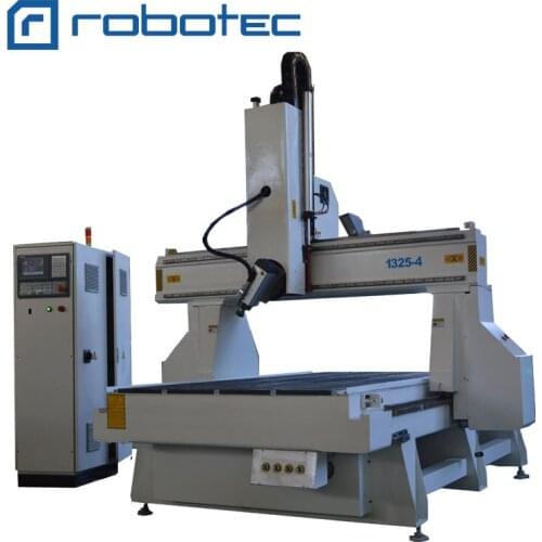 1325 Spindle Swing Head 4 Axis Cnc Router Wood Carving Engraving Machine with Rotary Device ATC foam carving machine for boat