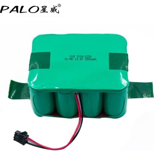 14.4V Ni-MH 3500mAh Vacuum Sweeping Robot High Quality Rechargeable Battery Pack For KV8 XR210 XR510 XR210A XR210B XR510B XR510D