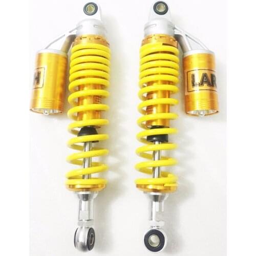 350mm 360mm 375mm 380mm 8mm spring Motorcycle Shock Absorber Suspension for HONDA YMAHA SUZUKI Kawasaki Aprilia Benelli KTM ATV