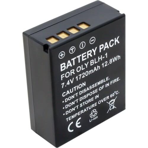 Battery Pack for Olympus BLH-1, BLH1, BCH-1 and OM-D E-M1X, OMD EM1X, OM-D E-M1 Mark II, EM1 MarkII Digital Camera