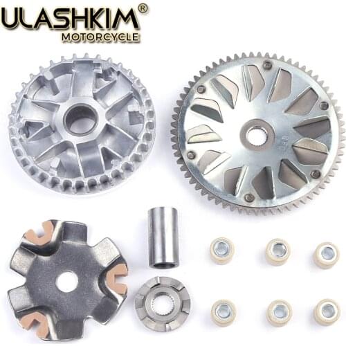 Free Shipping Motorcycle Clutch Variator Drive Pulley Assembly For honda WH100 WH100T/A/H/F/H/G SCR100 GCC100 Q