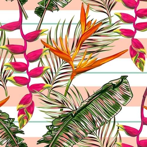 Polyester Four-way stretch fabric for childrens clothing daily necessities pattern custom printing shirt sewing fabric T1