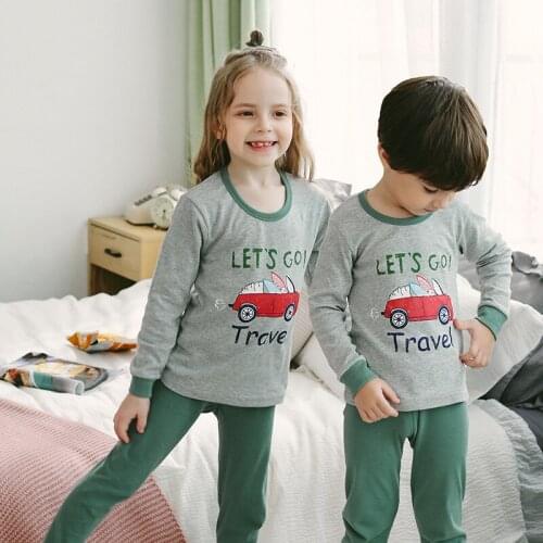 Kids Boys Sleepwear Baby Girl Winter Cotton Sets Children Christmas Pajamas for Boy Pyjamas Kids Nightwear 2-13Y Teenage Clothes