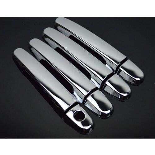 FUNDUOO For Toyota Camry 2002-2006 Yaris 2006-2010 Highlander 2001-2007 Corolla 2003-2013 New Chrome Door Handle Cover Trim