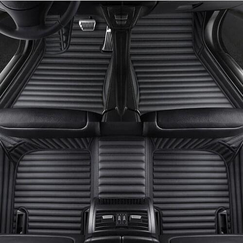 Custom 5 Seat car floor mats for Mercedes C-CLASS C180 C200 C230 C240 C250 C280 C300 CL200 CL500 CL550 CLA carpet tapis alfombra