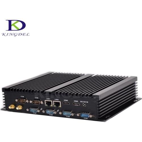 Mini desktop PC barebone Core i3 4030Y/Core i5 4200U Dual Core Dual LAN 6*COM RS232
