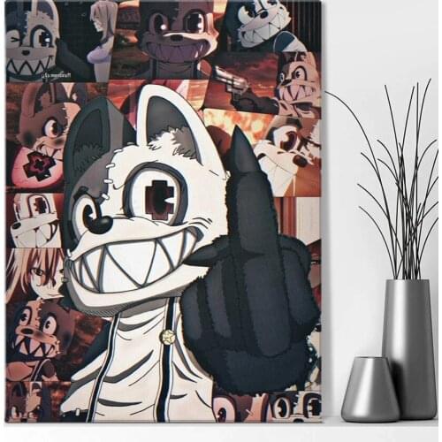 Canvas Wall Art Home Decorative HD Printed Gleipnir Poster Anime Characters Painting Modern Modular No Framework For Living Room