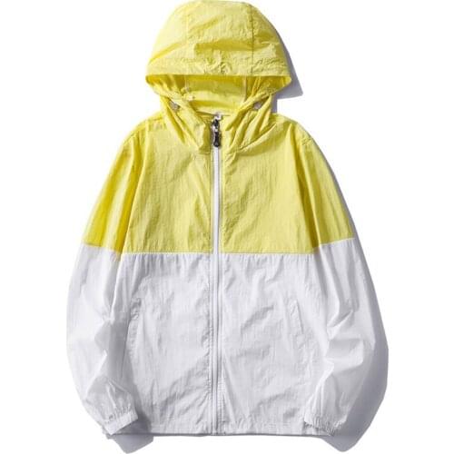 New style jacket in autumn 2020 mens thin sun proof loose skin coat Korean Trend loose comfortable sun proof casual top