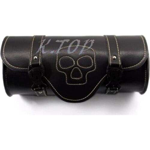 New Motorcycle Saddlebags PU Leather Side Bags Tool Bag Luggage for Harley Motorbike Accessories