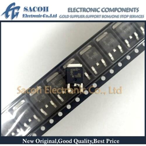 New original 10PCS/Lot SUD40N10-25 40N10-25 SUD40N10 or SUD40N08-16 40N08-16 SUD40N08 TO-252 40A 100V N-Channel MOSFET