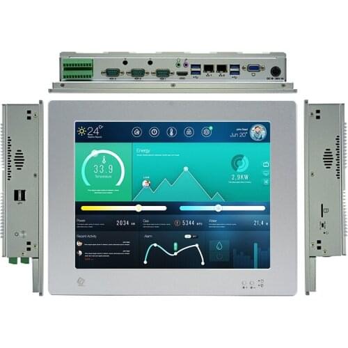 OEM 15.1 inch I5 6360U cpu Windows 10 bright silver Industrial Tablet PC