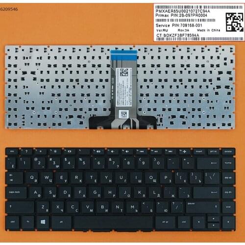 RU Russian Replacement Keyboard For HP Pavilion 14-bs 14-bs000 14-bs100 14-bs500 14-bw000 14t-bs000 Laptop No Frame