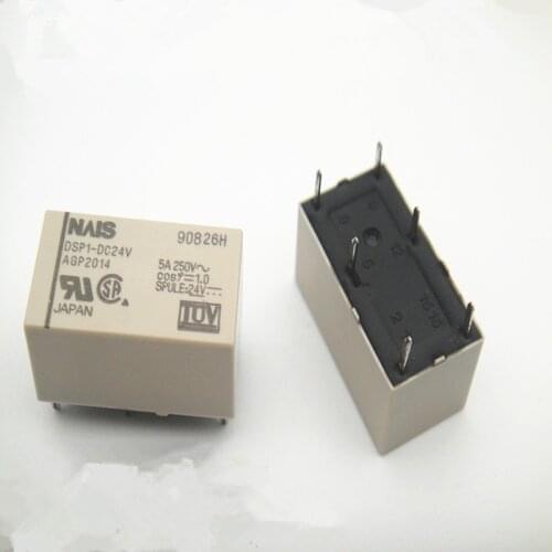 Power relay DSP1-DC5V DSP1-DC24V DSP1-5VDC DSP1-24VDC DSP1-5V DSP1-24V 2PCS/LOT