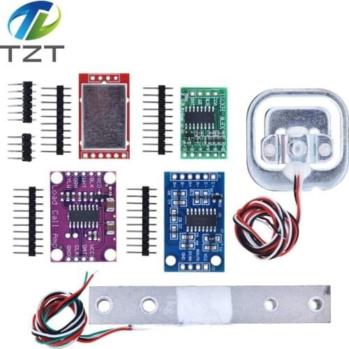Load Cell 1KG 5KG 10KG 20KG HX711 AD Module Weight Sensor Electronic Scale Aluminum Alloy Weighing Pressure Sensor For Arduino