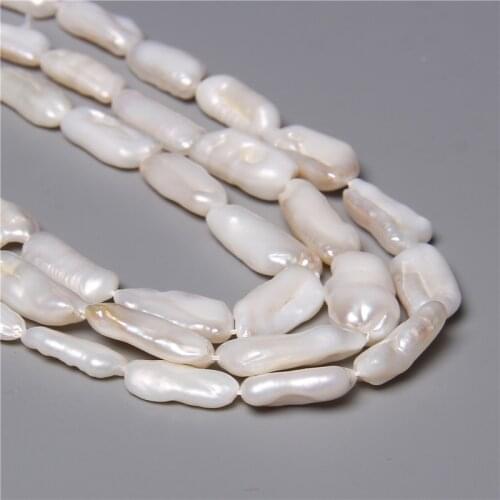 1*2cm Big Real Natural Freshwater Pearl Beads Loose Pearls Beads Pendant For Jewelry Making DIY Bracelet Necklace Earring 14