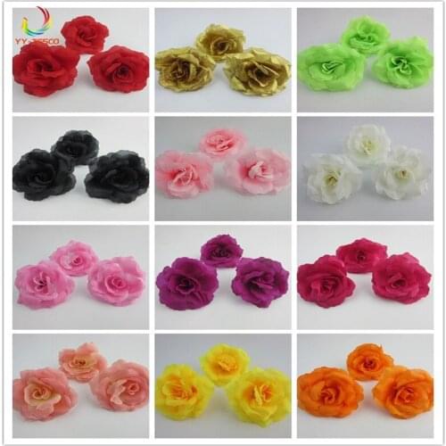 100pc/lot Mini Artificial Flowers Silk Roses Heads For Wedding Decoration Party Fake Scrapbooking Floral Wreath Home Accessories