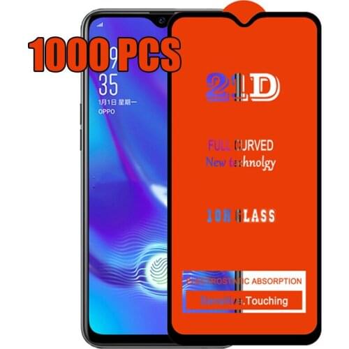 1000pcs 21D Tempered Glass Full Glue Screen Protector Film For Samsung Galaxy Note 21 FE 20 A02 A12 A22 A32 A42 A52 A72 A82 A92