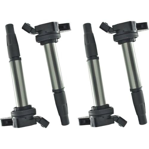 4pcs 90919-02252 Ignition coils For TOYOTA AURIS AVENSIS COROLLA PREMIO LEXUS CT 1.6 1.8 2.0 90919-02258 90919-C2005 90919-C2003