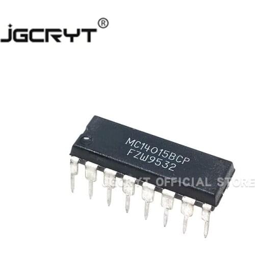 5Unids/lote New original MC14015BCP MC14015 package DIP-14 dual 4-bit static shift register