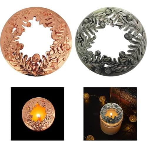 Aroma Candles Topper Lid for Jar Candle Sleeves Covers Burn Evenly Accessory