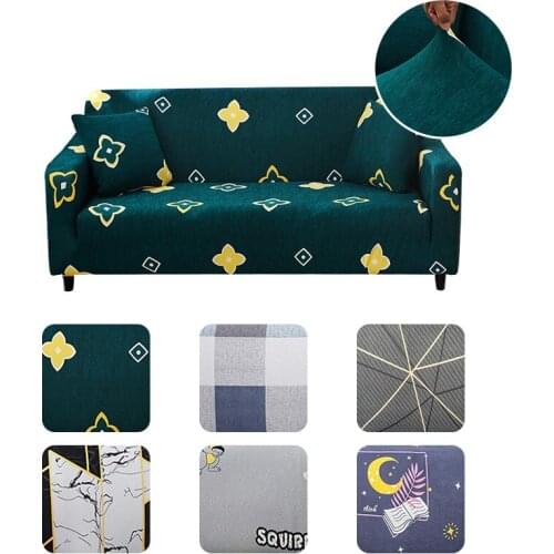 High Quality Stretchable Elastic Sofa Cover for Living Room Armchair L Shape Covers for Corner Sofa Cover Upholstered Furniture